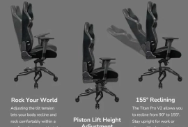 Sotaman, Игровое кресло Cougar Titan Pro V2 Gold F