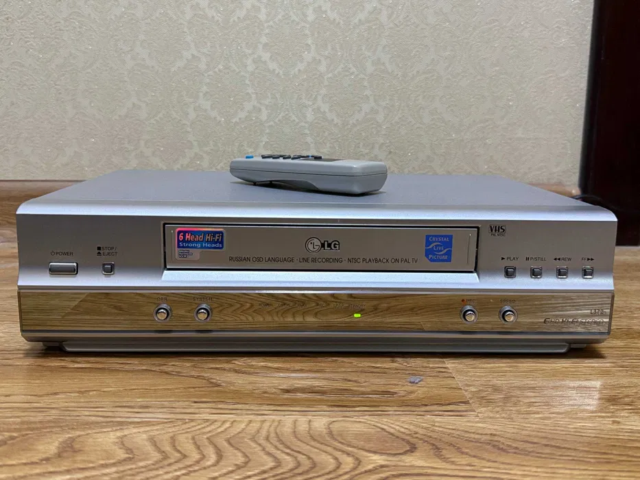 Видеомагнитофон LG 6-Head Hi-Fi Stereo. Made In Korea! [Новый]