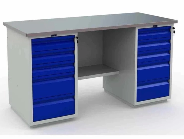 Продам, Верстак металлический, лабораторный верстак, Слесарный верста