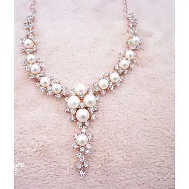 Серьги и колье, жемчуг. Корея