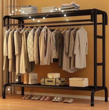 Продам, Напольная двухъярусная металлическая вешалка для одежды — 70КГ