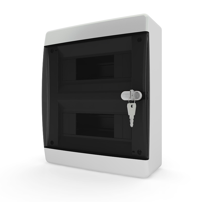 Щит распределительный  навесной CNK 40-18, 18 модулей  IP41 Текфор