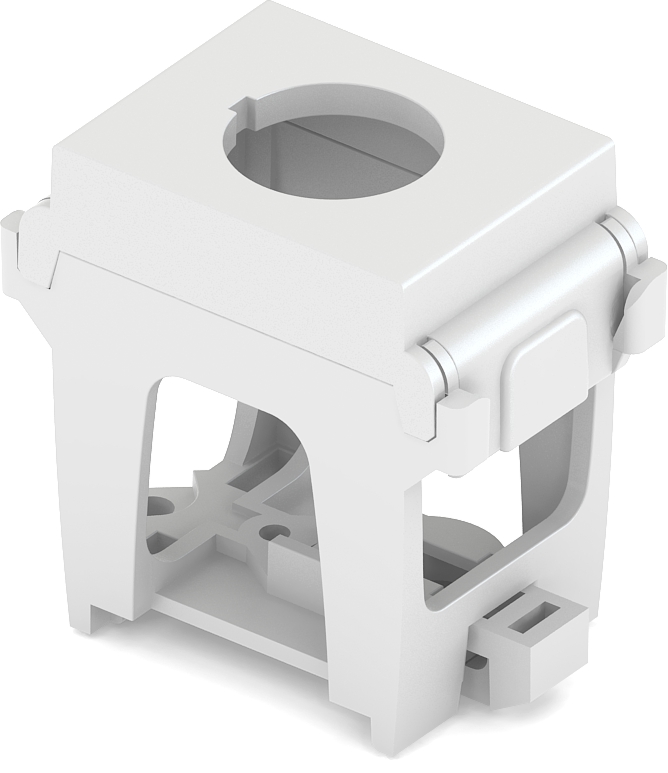 Пластиковый распределительный щит на 24 модуля IP41,Текфор