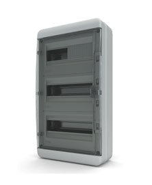 BNK 65-36-1 Щит распределительный пластиковый наружного монтажа на 36 модулей IP65 Текфор