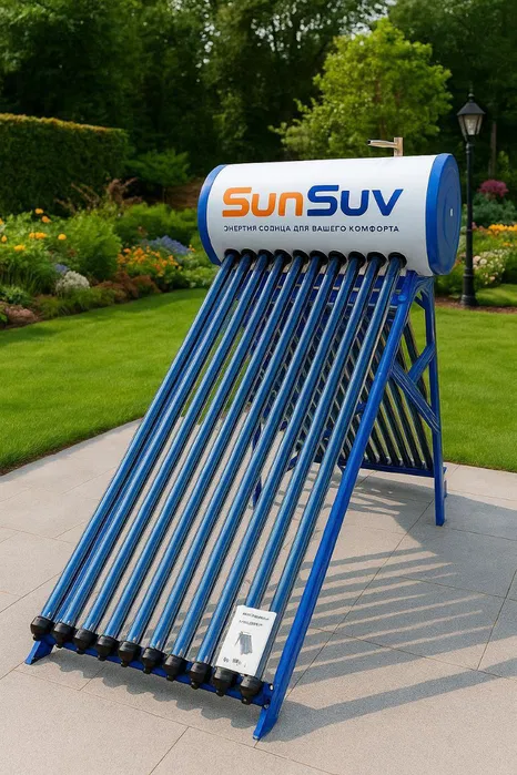 Солнечный водонагреватель Quyosh suv isitgichlari 100, 200, 300