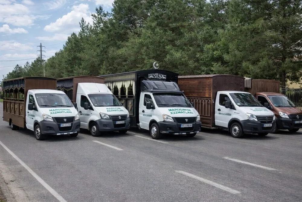 Жаназа мошина дафн маросим хизмати