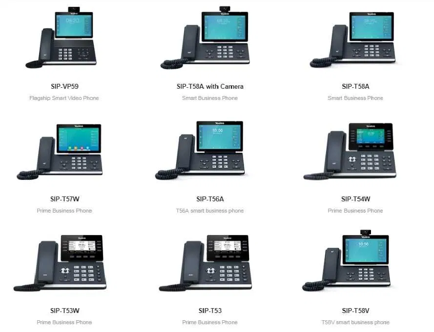 IP телефоны Yealink. Все модели в наличии. Продажа и настройка