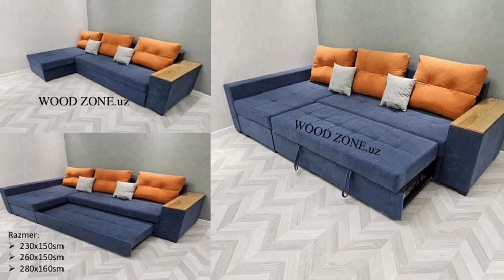 Rasskladnoy Uglovoy Divan 230x150sm