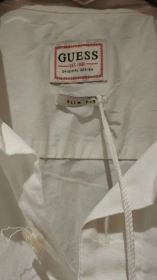 Продам, Белая мужская рубашкa Guess XXL