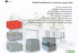 Продам, Самый большой ассортимент электромонтажных коробок HEGEL Россия