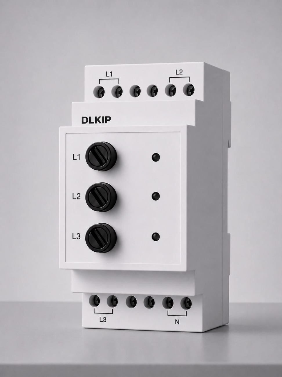 Блок защиты 3×380 В на DIN-рейку DLKIP