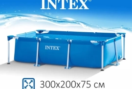 Sotaman, Доставка! INTEX каркасный Бассейн Basseyn 300×200×75 ОРИГИНАЛ