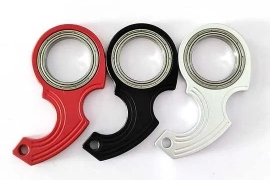 Tekinga beraman, Брелок-спиннер антистресс, для ключа, оригинал алюминиевый