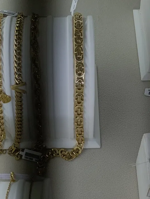 Тилла браслет,Туркия, золотая браслет проба 585, вес 14,83. размер 2