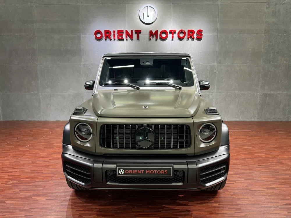 Новый Mercedes-AMG G63 G-manufaktur 2024