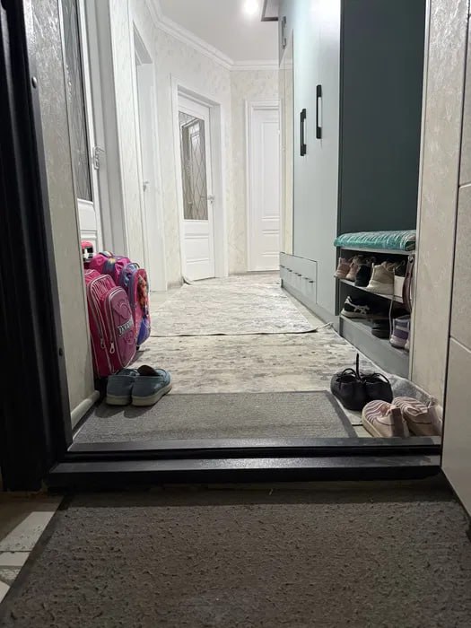 Янги қурилган уйлар.