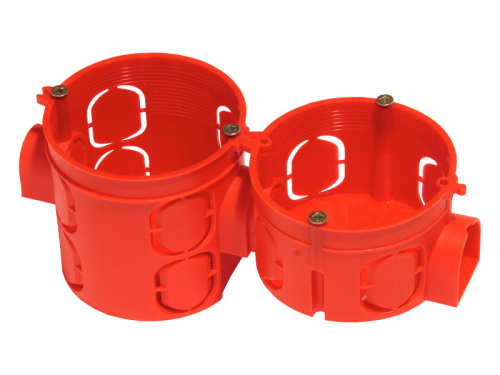 КУ-1101 68 x 40 мм самые качественные подрозетники в Ташкенте. Огнестойкость 650°C.