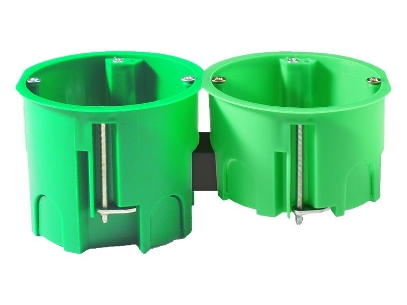 Подрозетники КУ1201,1202,1203,1204,1205,1206 HEGEL для гипсокартона