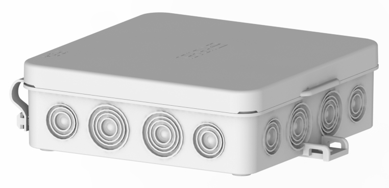 Серия разветвительных коробок для открытого монтажа КР-2501 81 x 38 x 30мм мм