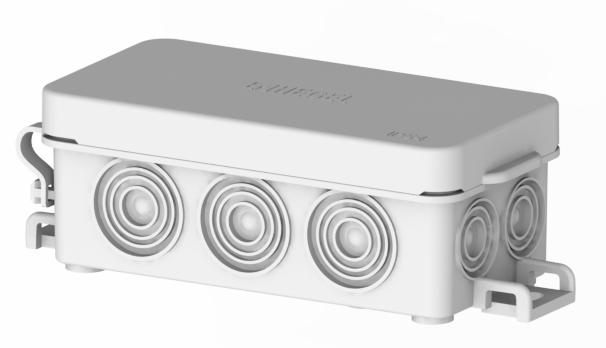 Серия разветвительных коробок для открытого монтажа КР-2501 81 x 38 x 30мм мм